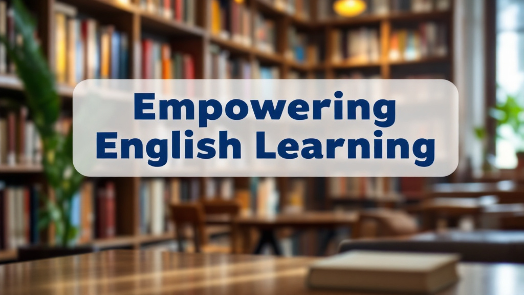 Empowering English Learning